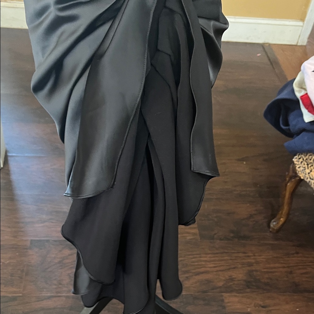 Fashion Nova Elegant Black Long Sleeve Dress - Picture 9 of 11